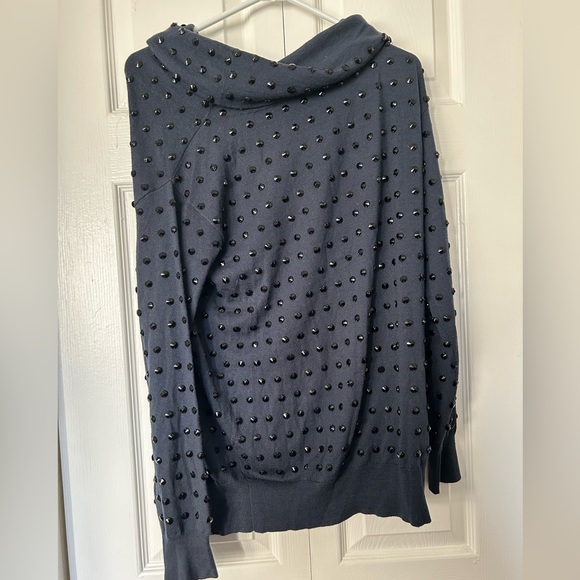 J Crew embellished cowl hoodie - Picture 3 of 4